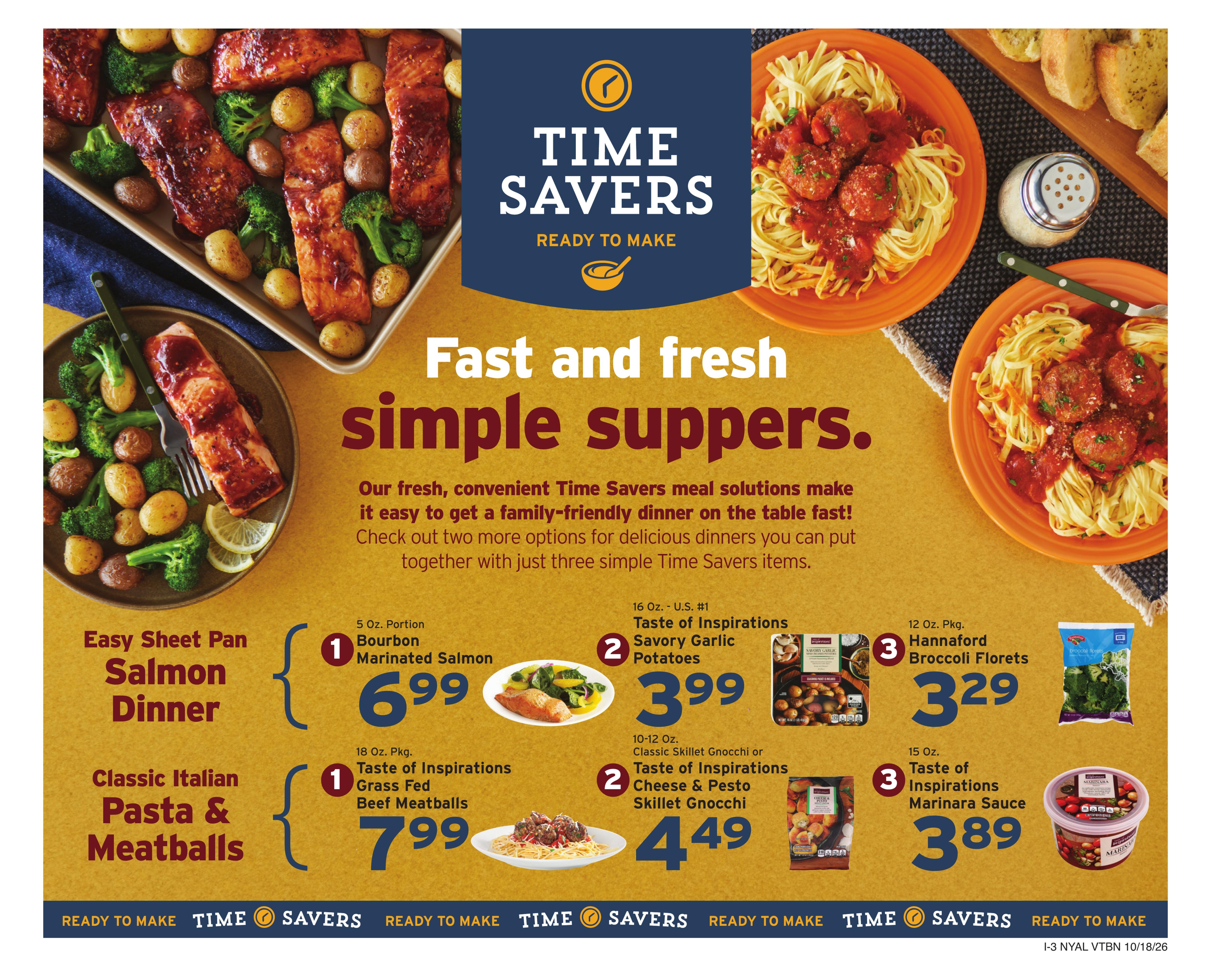 Hannaford (Albany Area, NY) Week 43 Flyer for Flipp Weekly Ad October 18 - 24, 2026