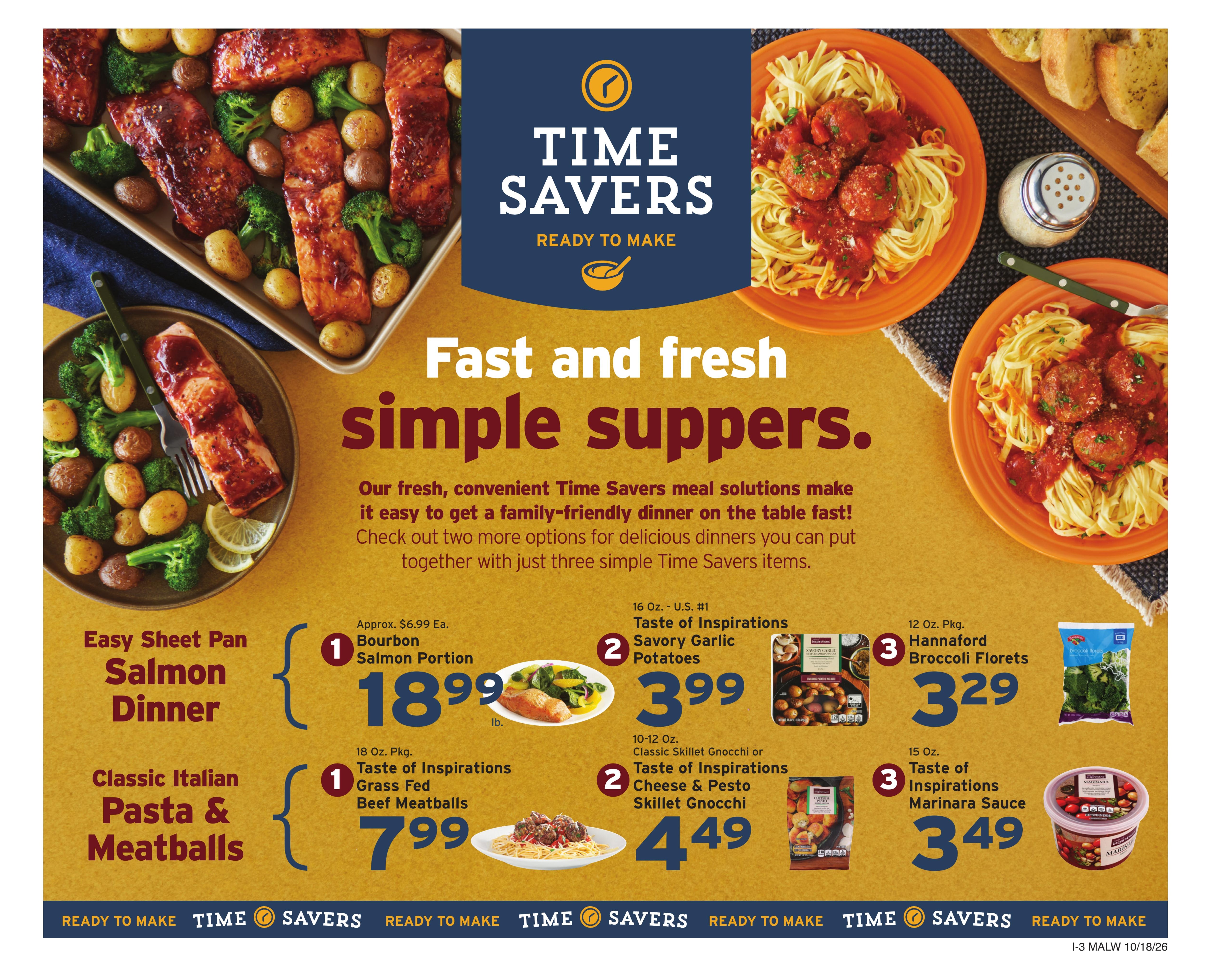 Hannaford (Andover Area, MA) Week 43 Flyer for Flipp Weekly Ad October 18 - 24, 2026
