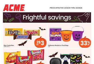 Acme Markets (Ansonia Area, CT) Health, Home & Beauty Weekly Ad October 16 - 29, 2026