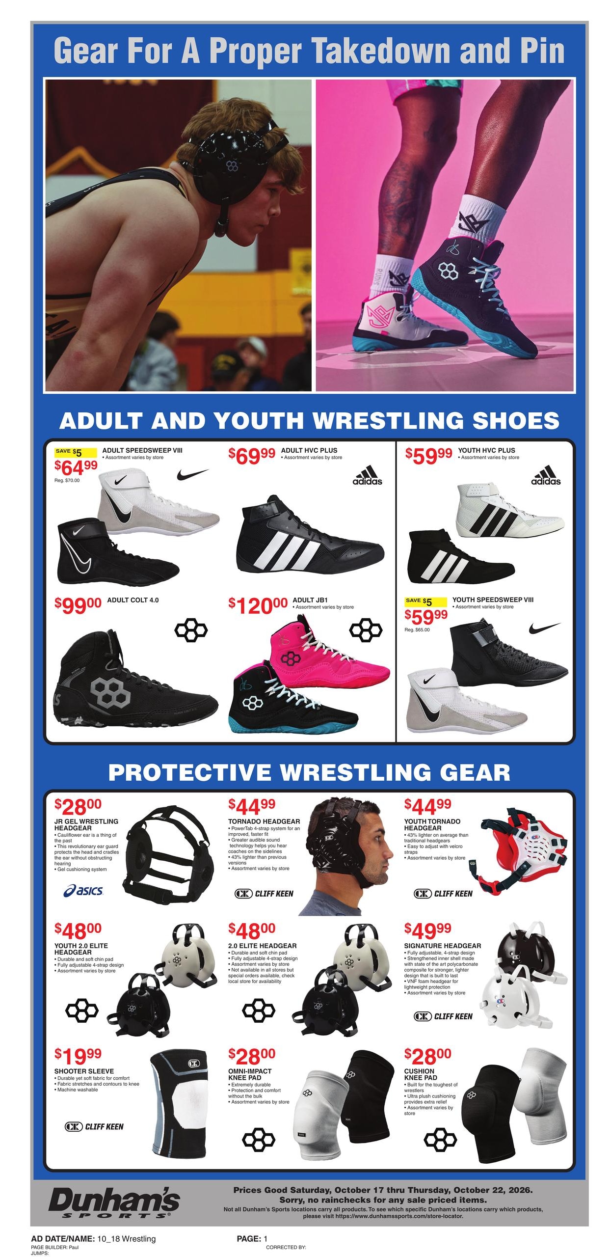 Dunham's Sports (Cedar Falls Area, IA) Weekly Ad October 17 - 22, 2026