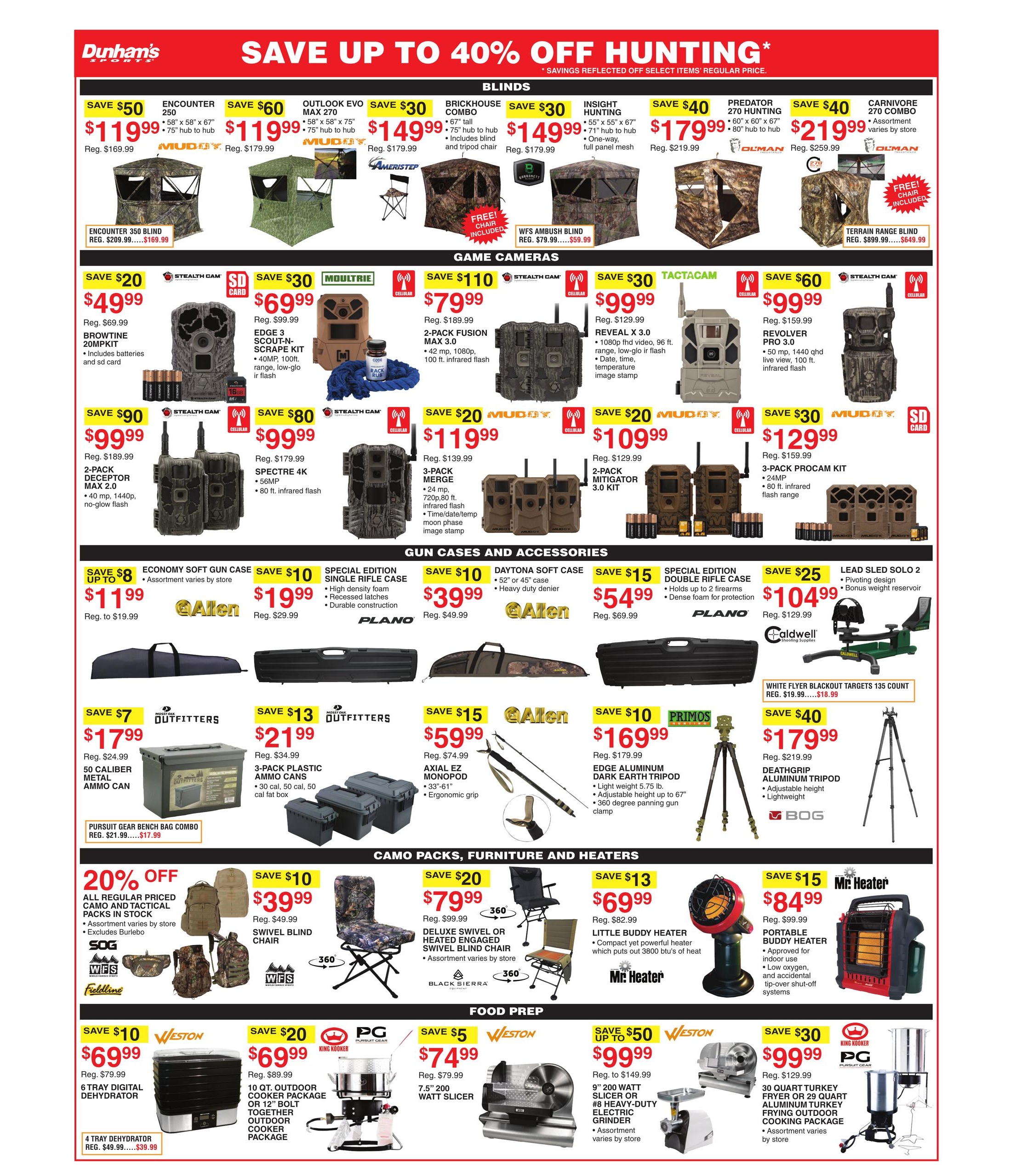 Dunham's Sports (Ashland Area, AL) Weekly Ad October 17 - 22, 2026