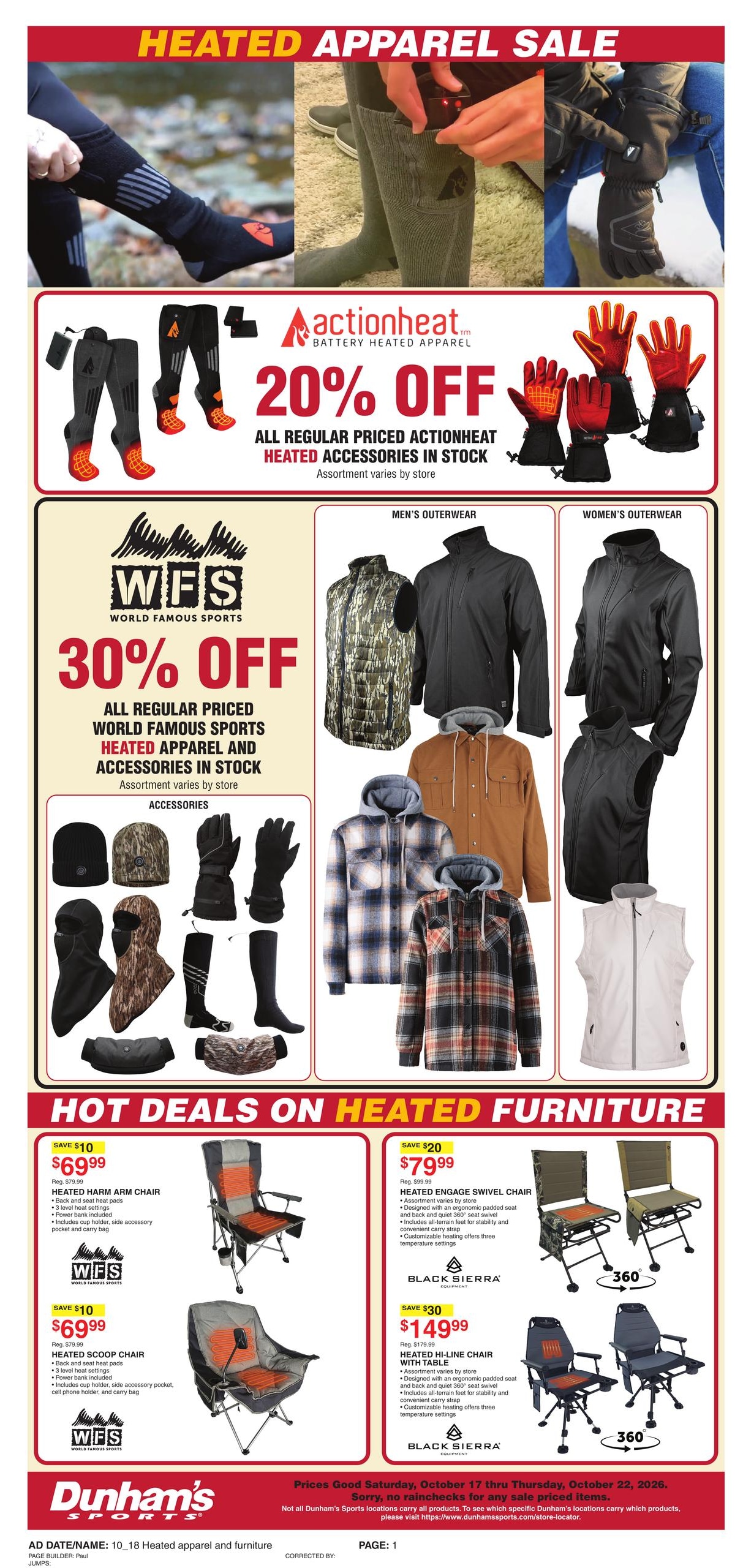 Dunham's Sports (Ashland Area, AL) Weekly Ad October 17 - 22, 2026