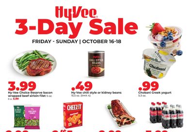 Hy-Vee (Burlington Area, IA) 3-Day Sale Weekly Ad October 16 - 18, 2026