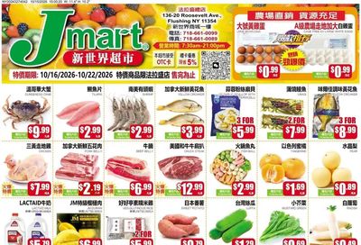 Jmart (Flushing, NY) Weekly Ad October 16 - 22, 2026