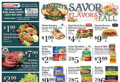 Brackett's Market Weekly Ad October 16 - 22, 2026