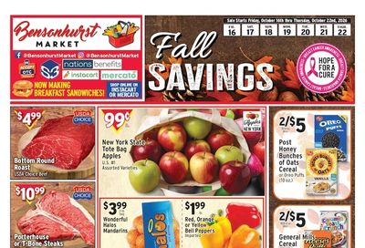 Bensonhurst Market Weekly Ad October 16 - 22, 2026