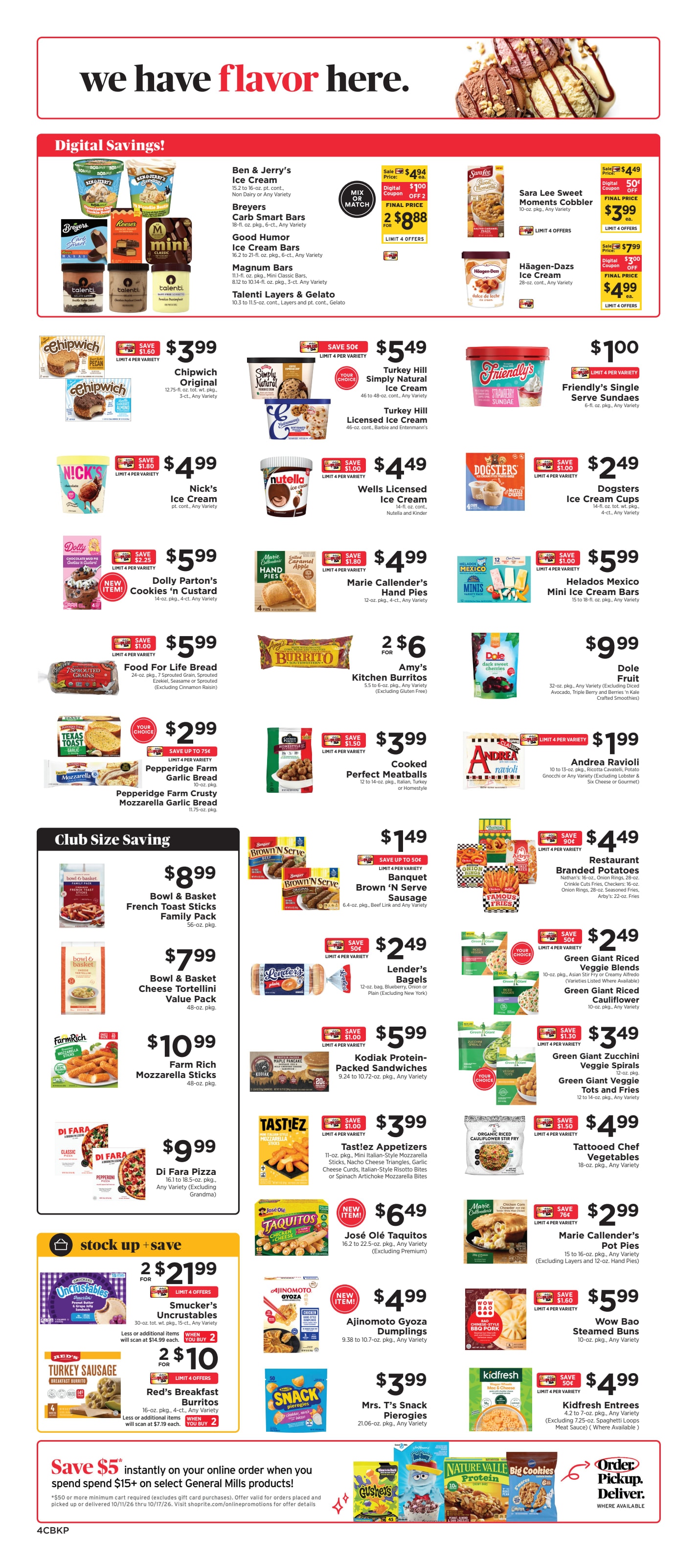 ShopRite (949 Beards Hill Rd, Aberdeen, MD) Weekly Ad October 16 - 22, 2026