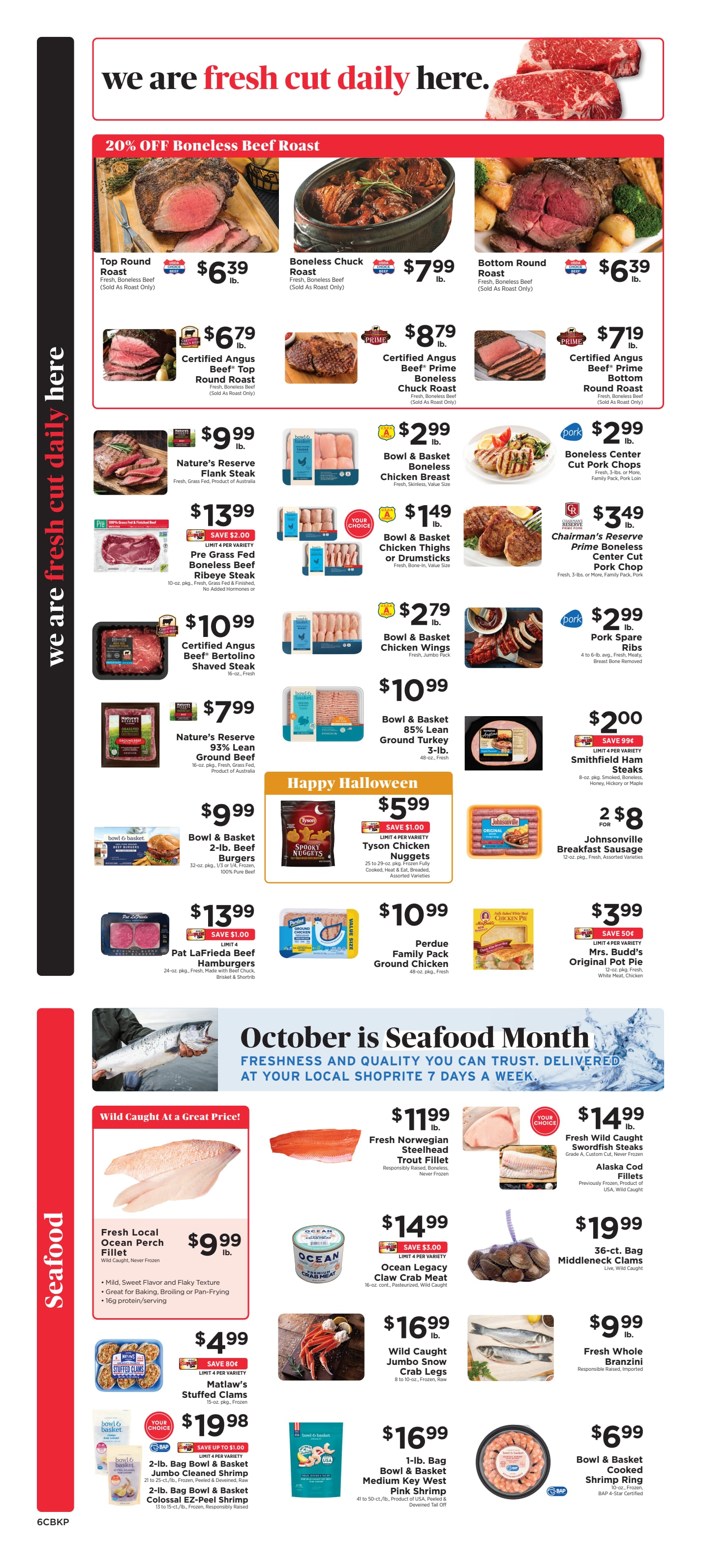 ShopRite (949 Beards Hill Rd, Aberdeen, MD) Weekly Ad October 16 - 22, 2026