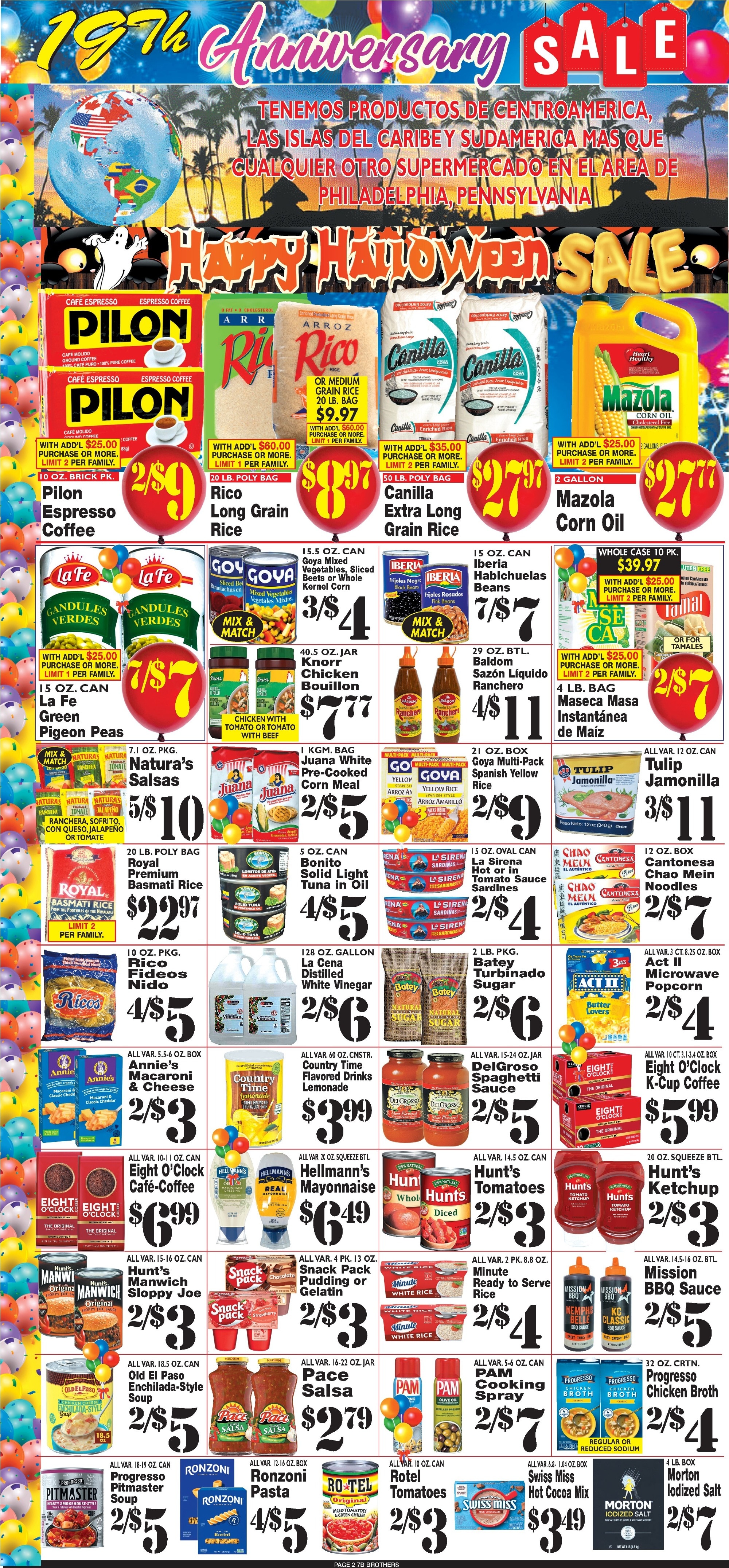 7 Brothers Supermarket Weekly Ad October 16 - 31, 2026