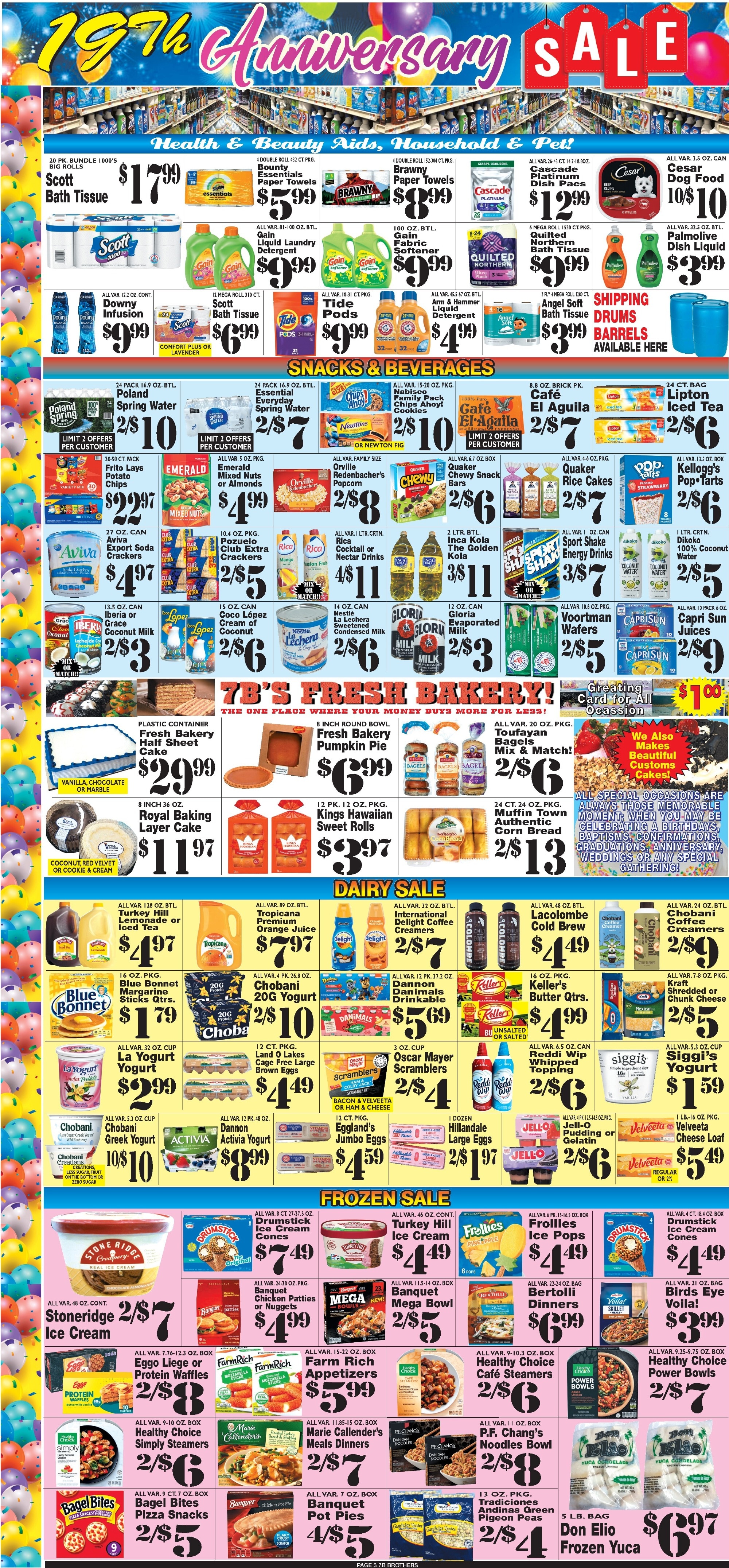 7 Brothers Supermarket Weekly Ad October 16 - 31, 2026