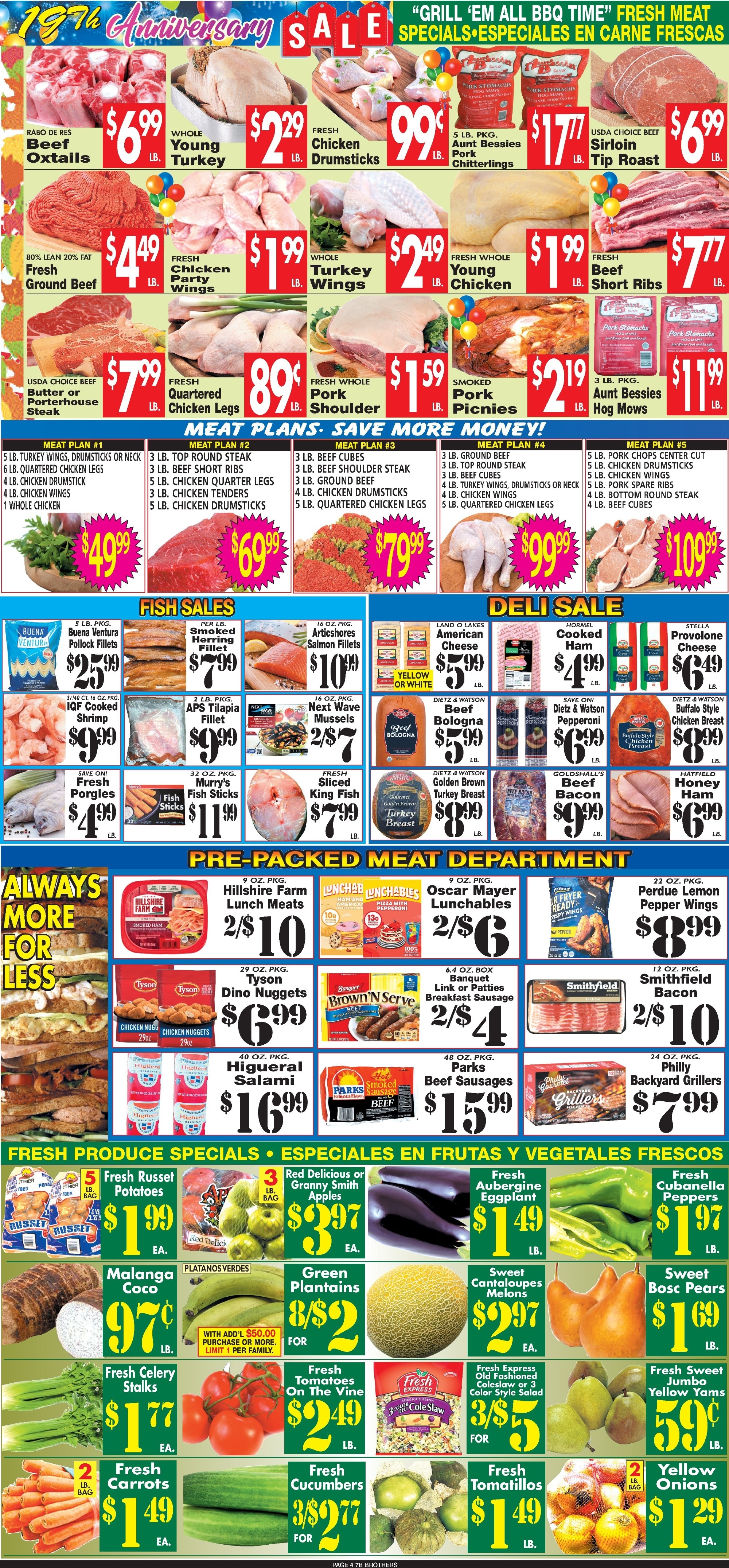 7 Brothers Supermarket Weekly Ad October 16 - 31, 2026