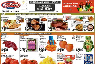 Halsey Traders Market (245 Malcolm X Blvd., Brooklyn, NY) Key Food Weekly Ad October 16 - 22, 2026