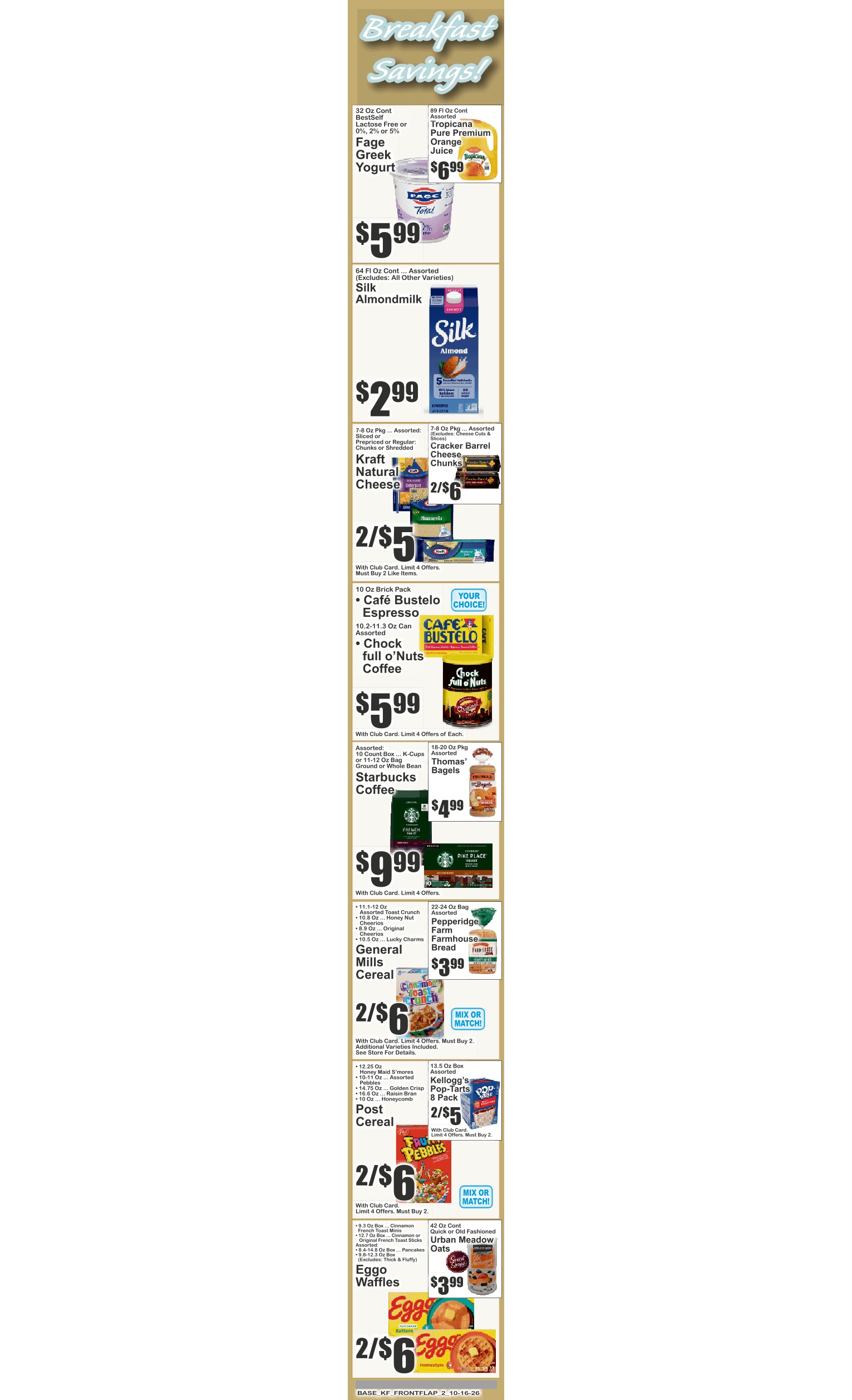 Halsey Traders Market (245 Malcolm X Blvd., Brooklyn, NY) Key Food Weekly Ad October 16 - 22, 2026