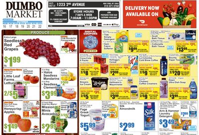 Dumbo Market (New York, NY) Key Food Weekly Ad October 16 - 22, 2026