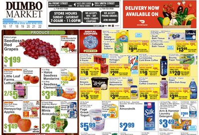 Dumbo Market Key Food Weekly Ad October 16 - 22, 2026