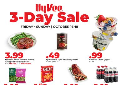 Hy-Vee (Eau Claire Area, WI) 3-Day Sale Weekly Ad October 16 - 18, 2026