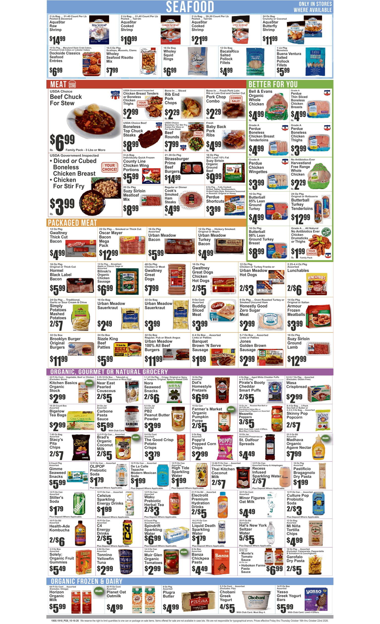 Waverly Gourmet Market (367 Waverly Ave., Brooklyn, NY) Key Food Weekly Ad October 16 - 22, 2026