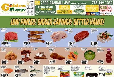 Golden Mango (2300 Randall Avenue, Bronx, NY) Key Food Weekly Ad October 16 - 22, 2026