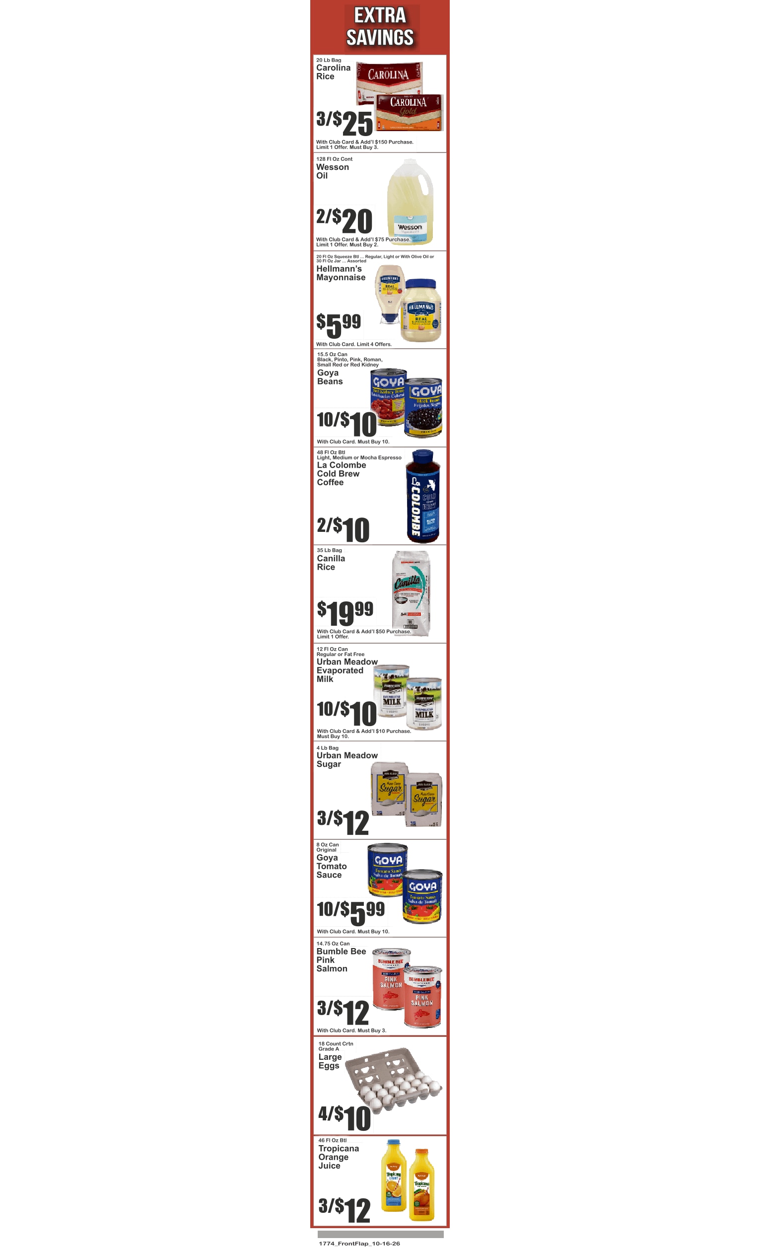 Food Dynasty (Bronx, NY) Key Food Weekly Ad October 16 - 22, 2026