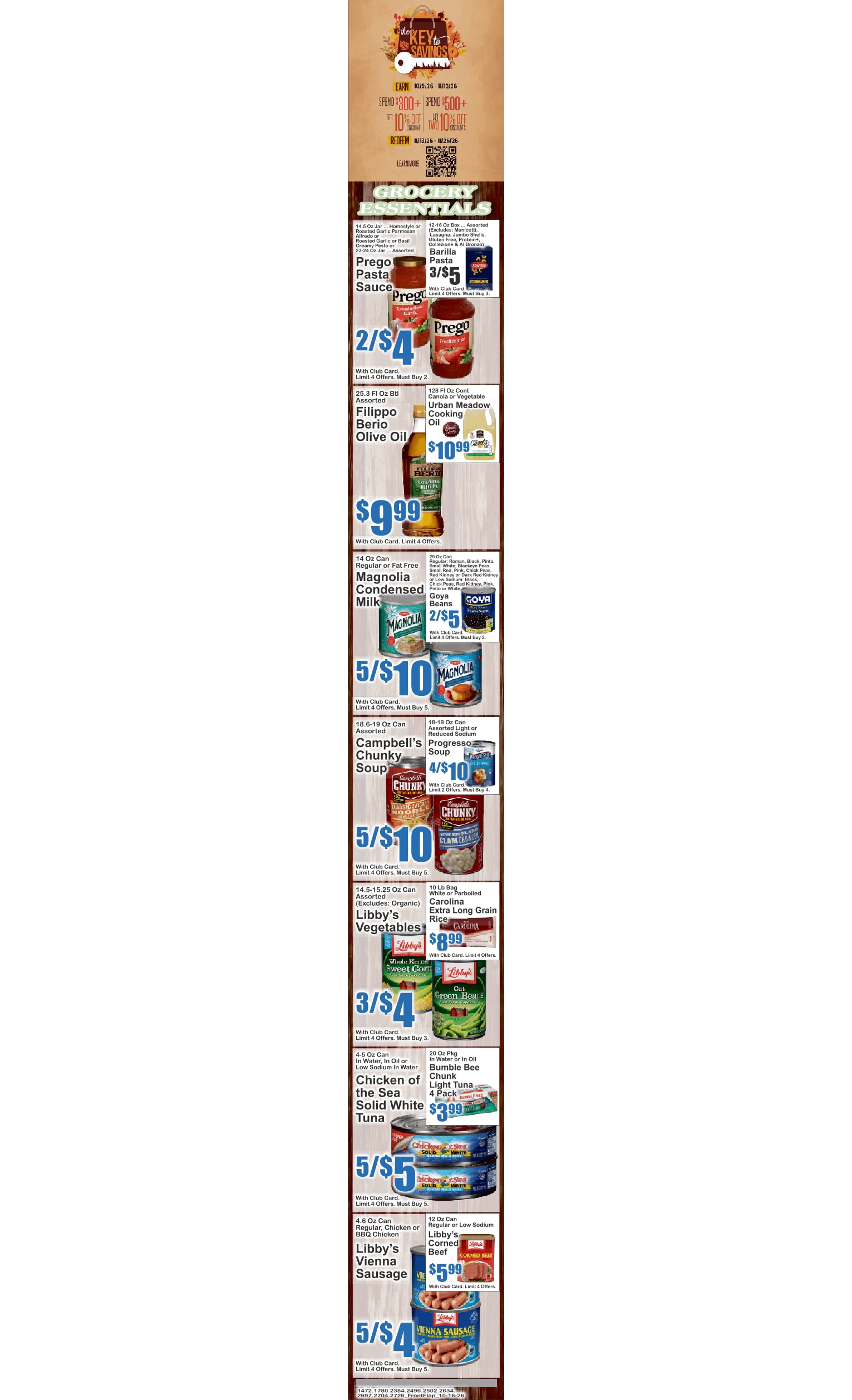 Food Dynasty (Brooklyn, NY) Key Food Weekly Ad October 16 - 22, 2026