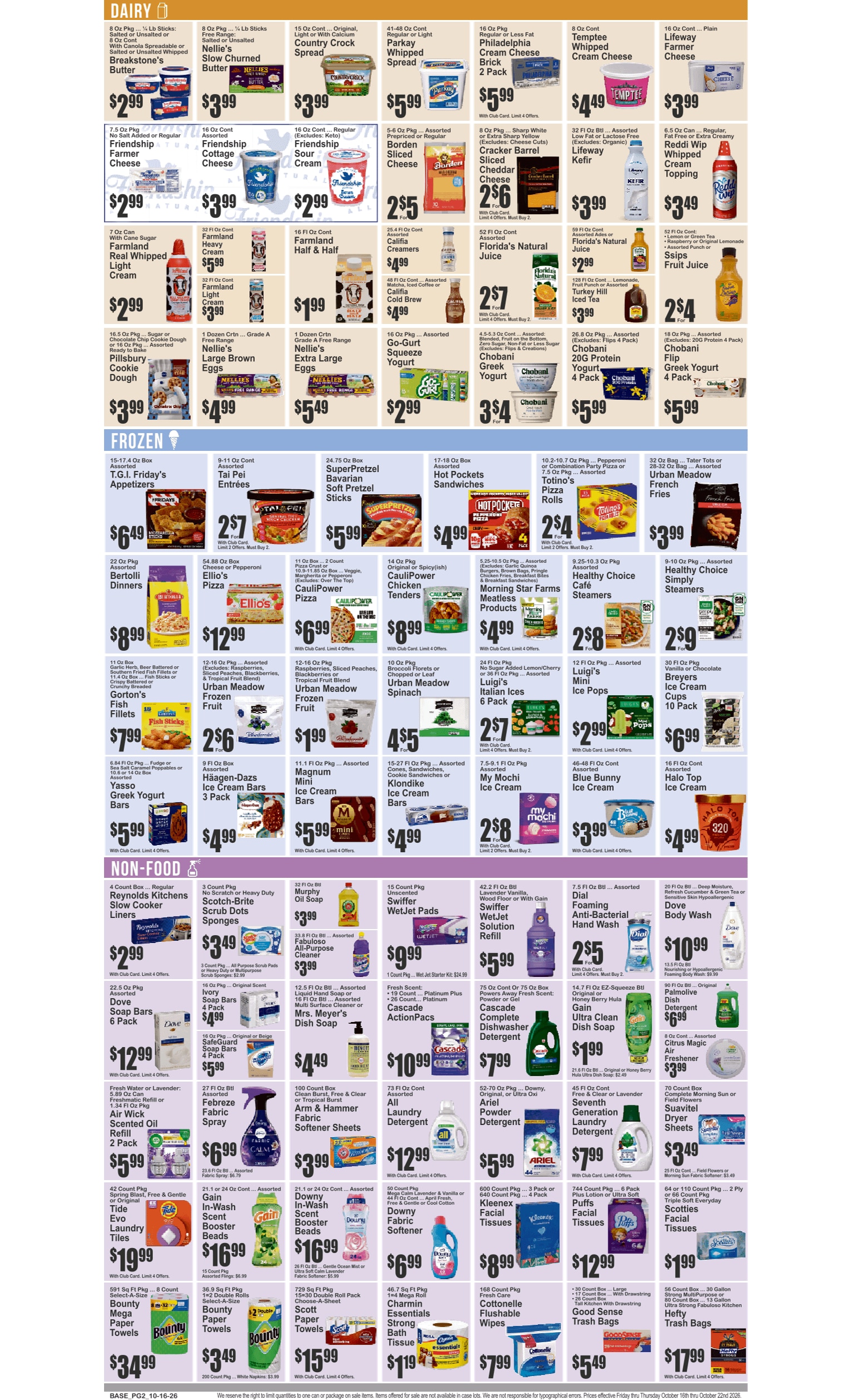 Food Dynasty (New York, NY) Key Food Weekly Ad October 16 - 22, 2026