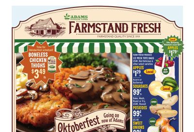 Adams Fairacre Farms Weekly Ad October 16 - 22, 2026