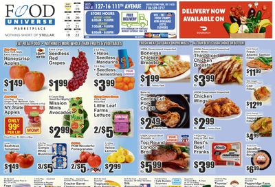 Food Universe (South Ozone Park, NY) Weekly Ad October 16 - 22, 2026