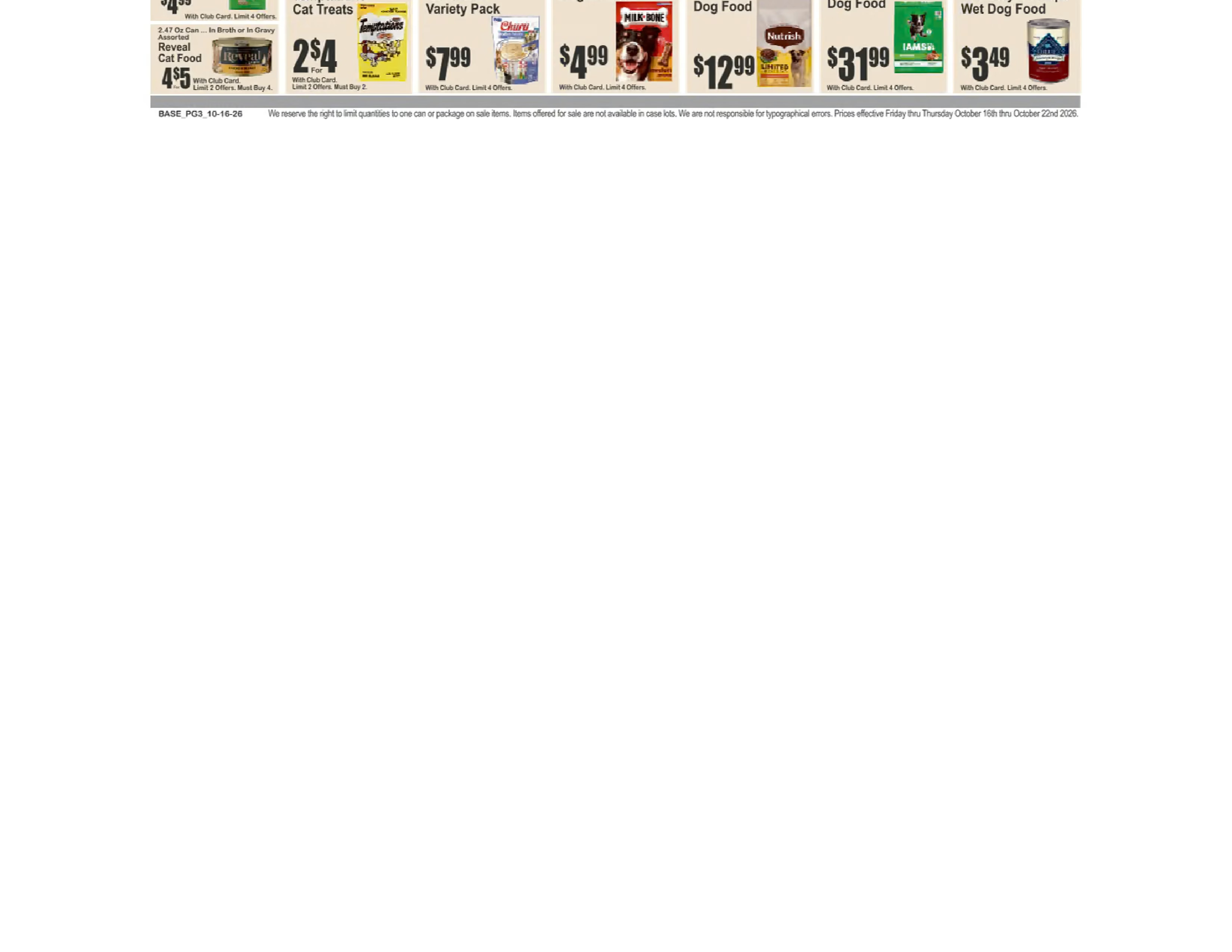 Almonte's Food Dynasty (1525 86th Street, Brooklyn, NY) Weekly Ad October 16 - 22, 2026