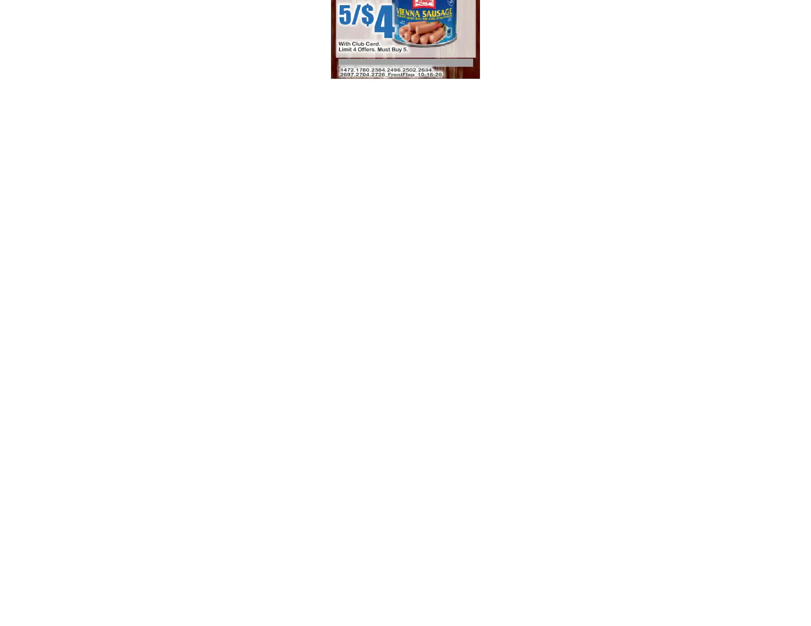 Almonte's Food Dynasty (1525 86th Street, Brooklyn, NY) Weekly Ad October 16 - 22, 2026