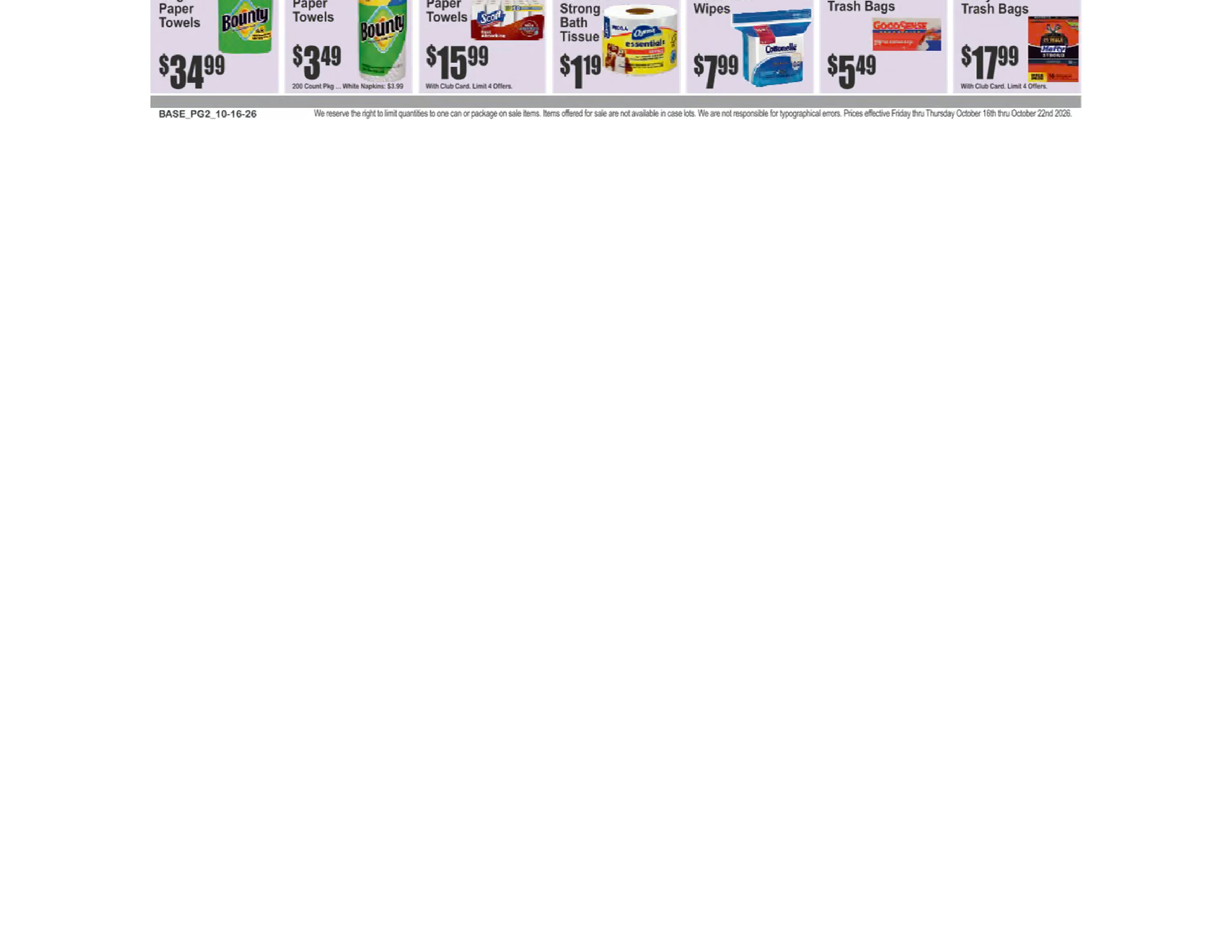 Almonte's Food Dynasty (1525 86th Street, Brooklyn, NY) Weekly Ad October 16 - 22, 2026