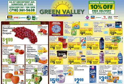 Green Valley Marketplace (44-07 Greenpoint Ave., Sunnyside, NY) Key Food Weekly Ad October 16 - 22, 2026
