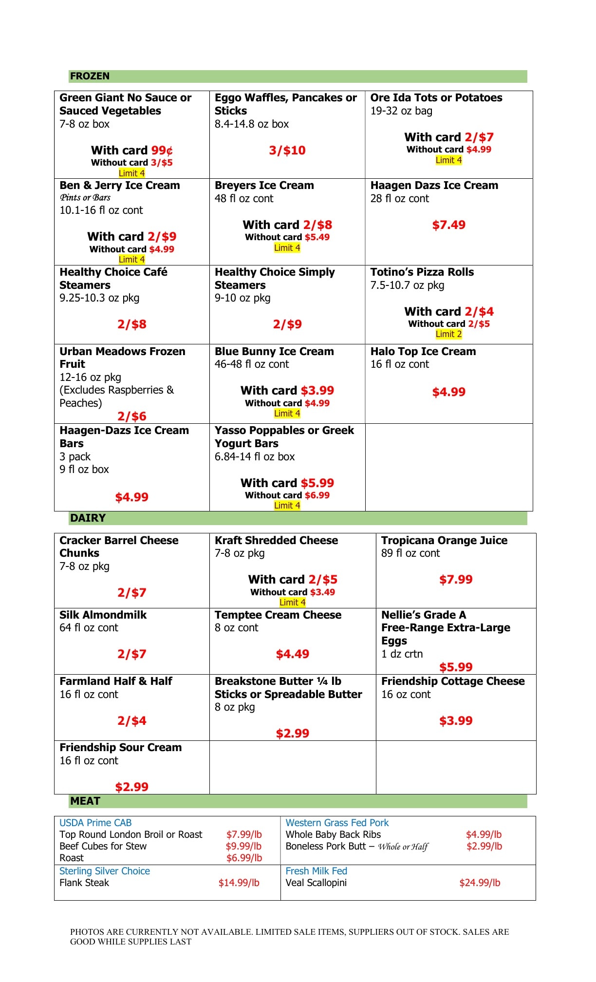 Country Markets of Westchester Weekly Ad October 16 - 22, 2026