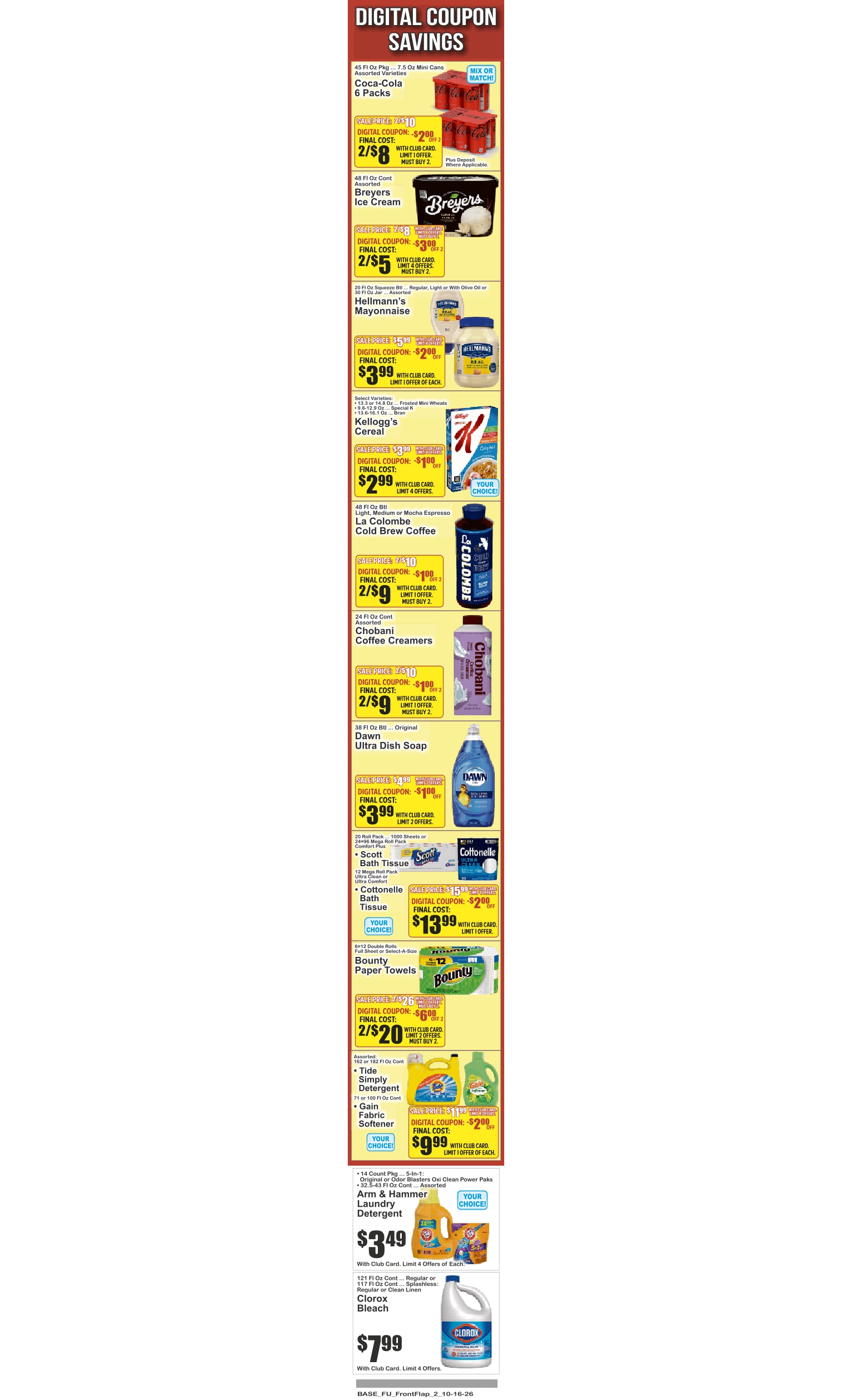 Farm Country (Brooklyn, NY) Key Food Weekly Ad October 16 - 22, 2026