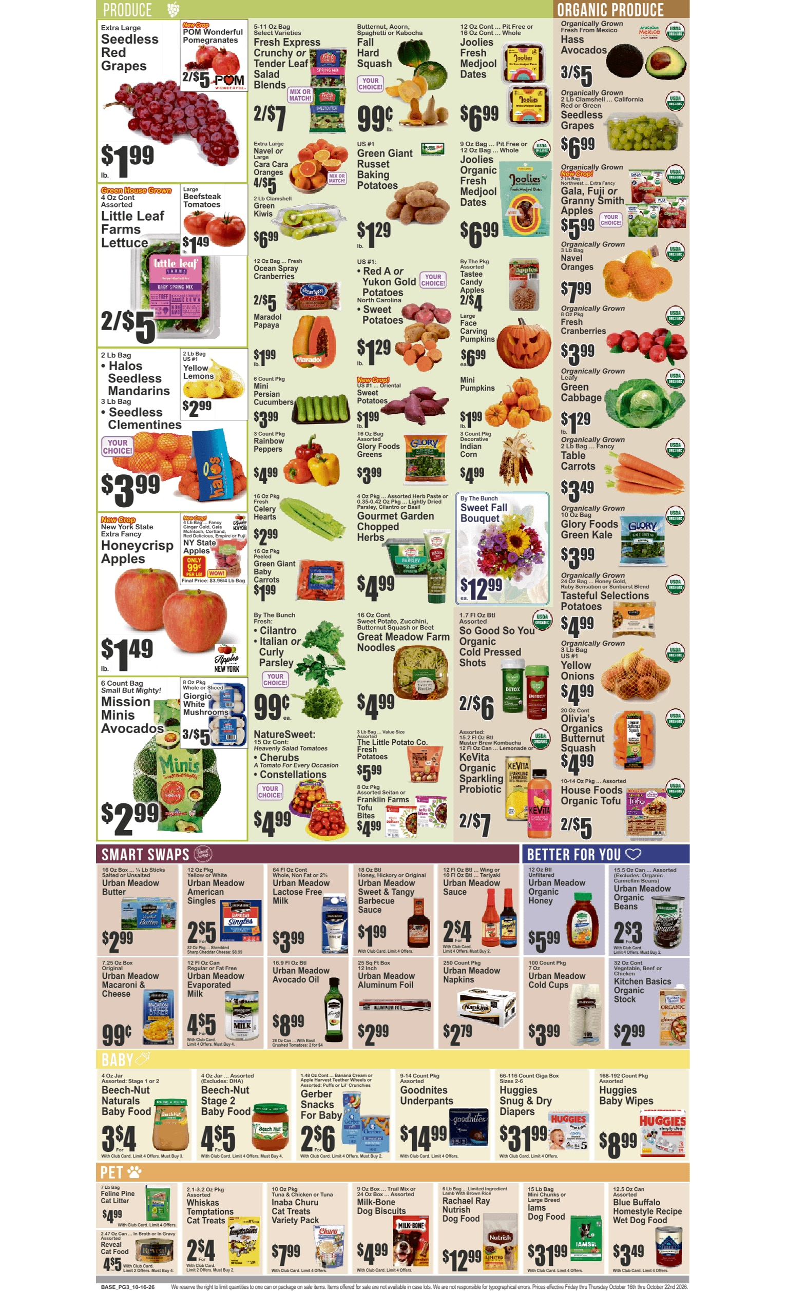 Farm Country (East Elmhurst, NY) Key Food Weekly Ad October 16 - 22, 2026