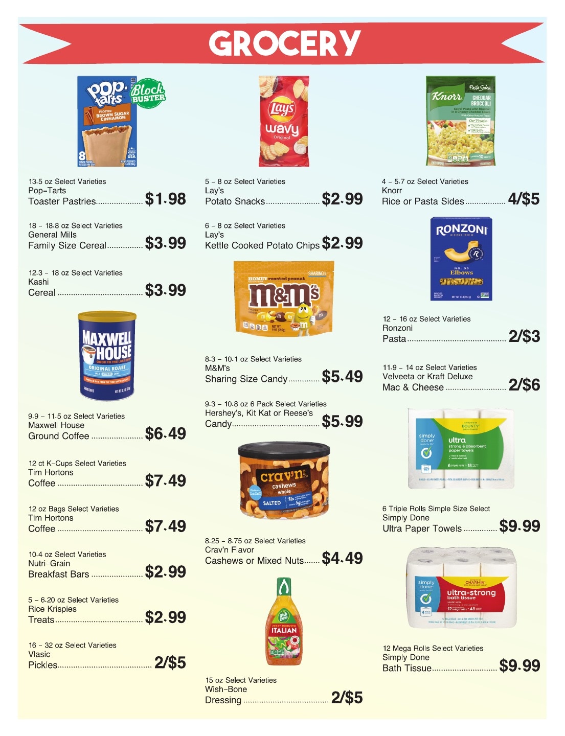 Wayland Food Mart Weekly Ad October 19 - 25, 2026