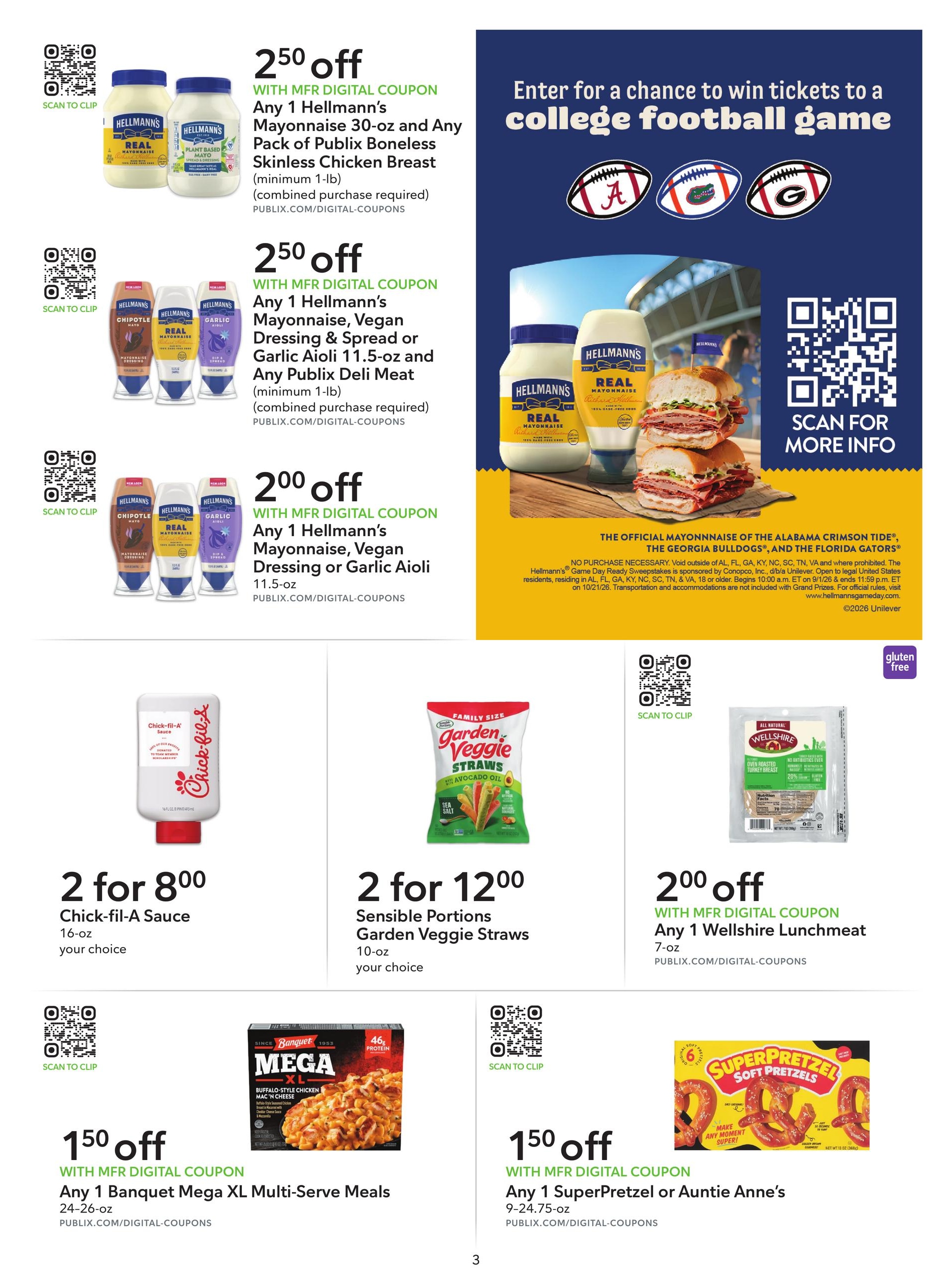 Publix Extra Savings Weekly Ad October 3 - 16, 2026