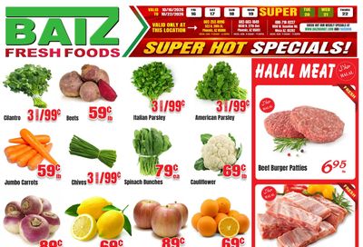 Baiz Market (523 North 20th Street, Phoenix, AZ) Weekly Ad October 16 - 22, 2026