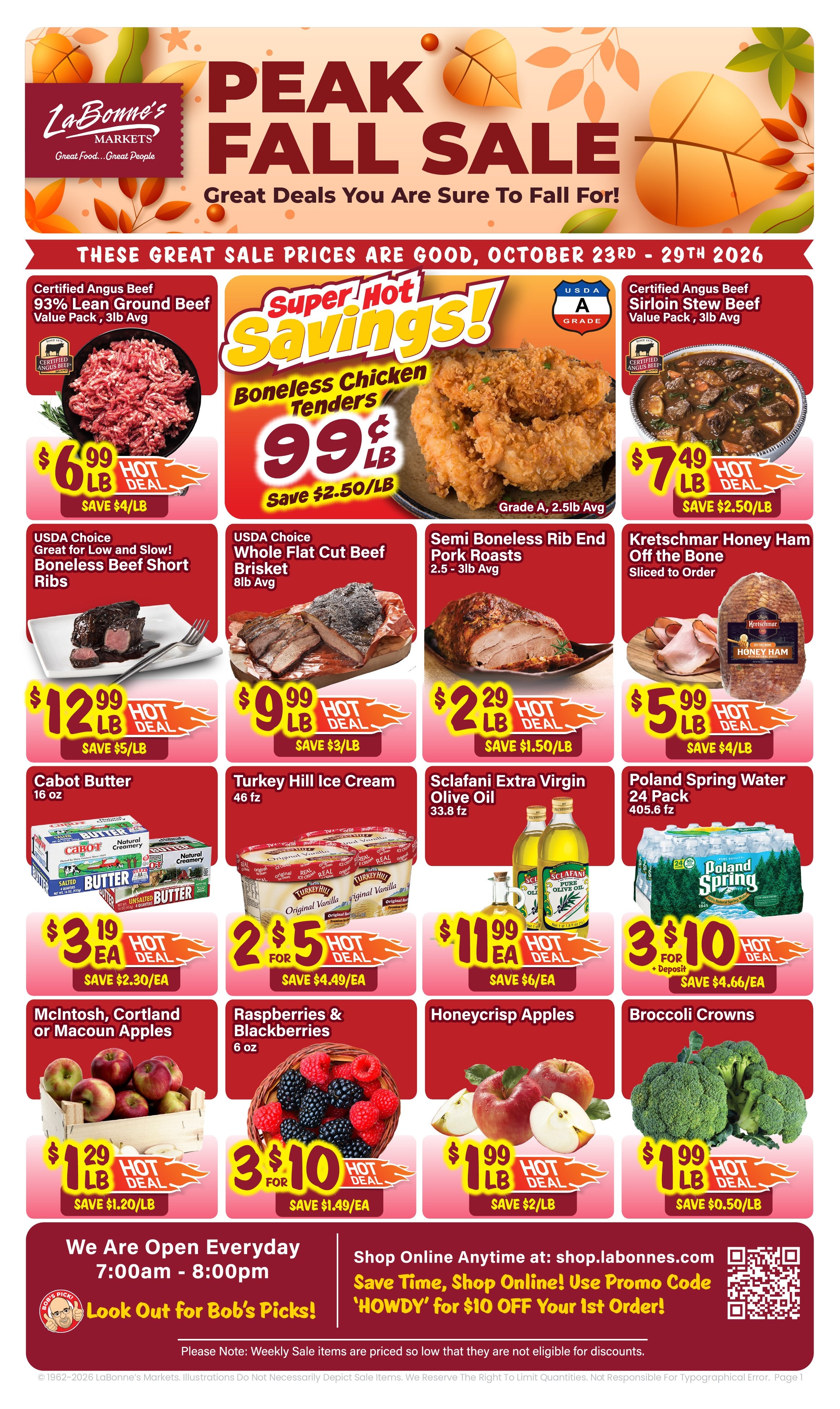 LaBonne's Markets Weekly Ad October 23 - 29, 2026
