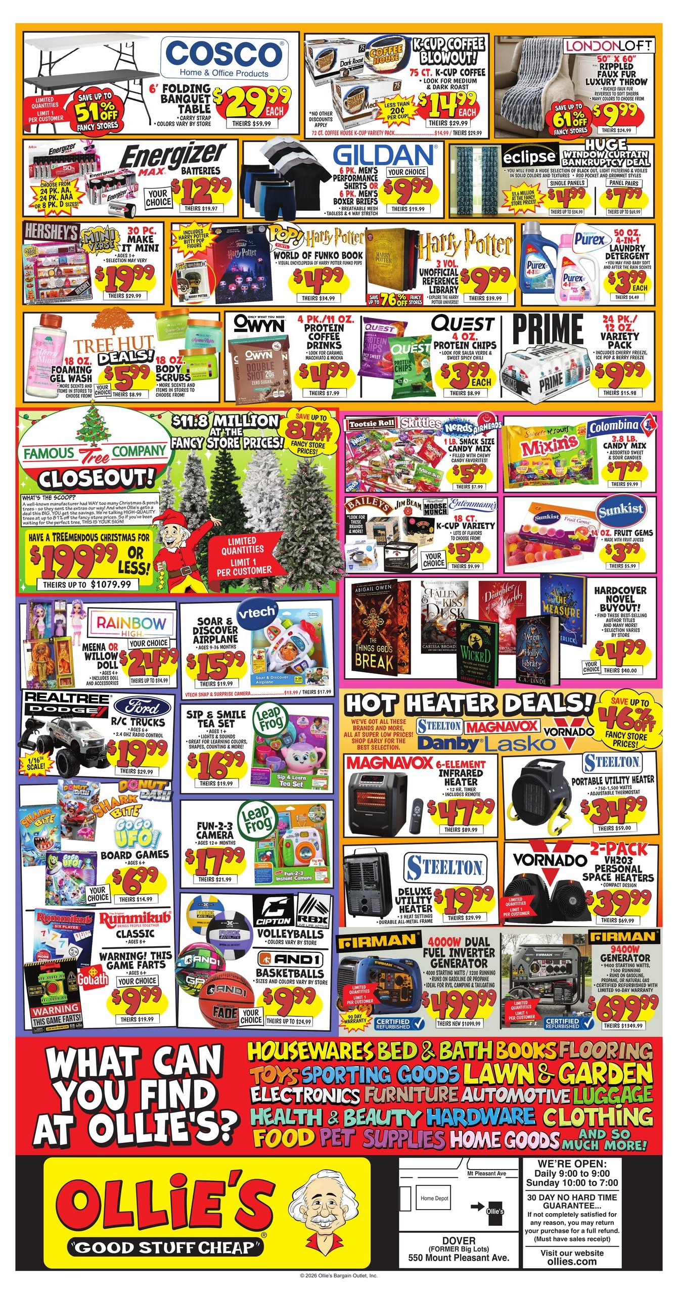 Ollie's Bargain Outlet (East Brunswick Area, NJ) Weekly Ad October 29 - November 17, 2026