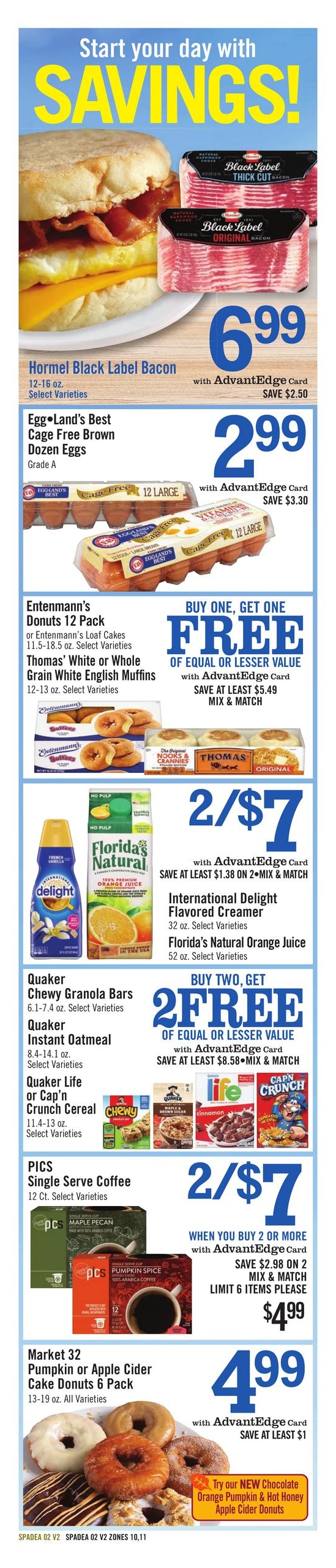 Price Chopper (Athol Area, MA) Weekly Ad October 18 - 24, 2026
