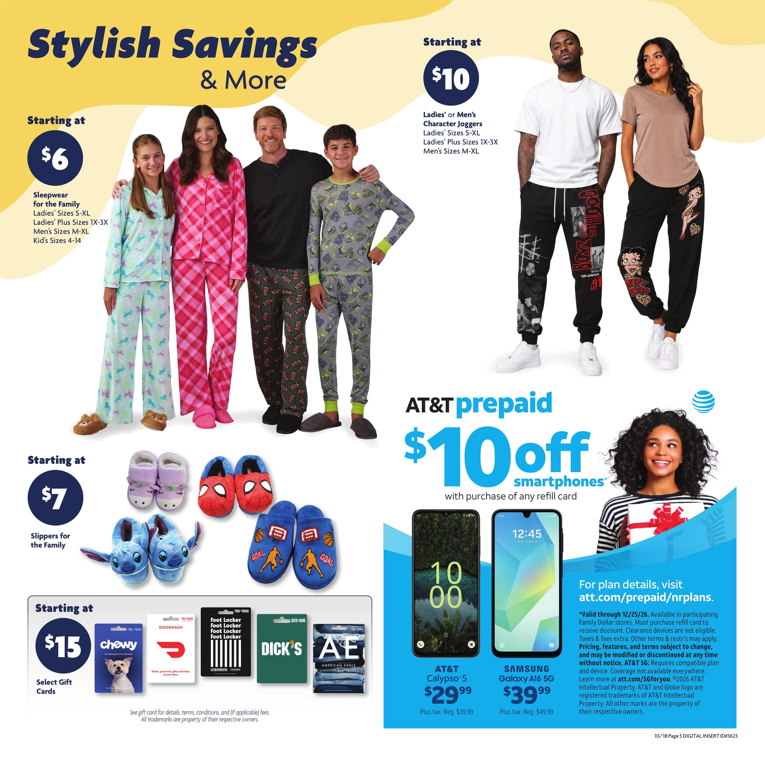 Family Dollar (Alpine Area, TX) Weekly Ad October 18 - 24, 2026