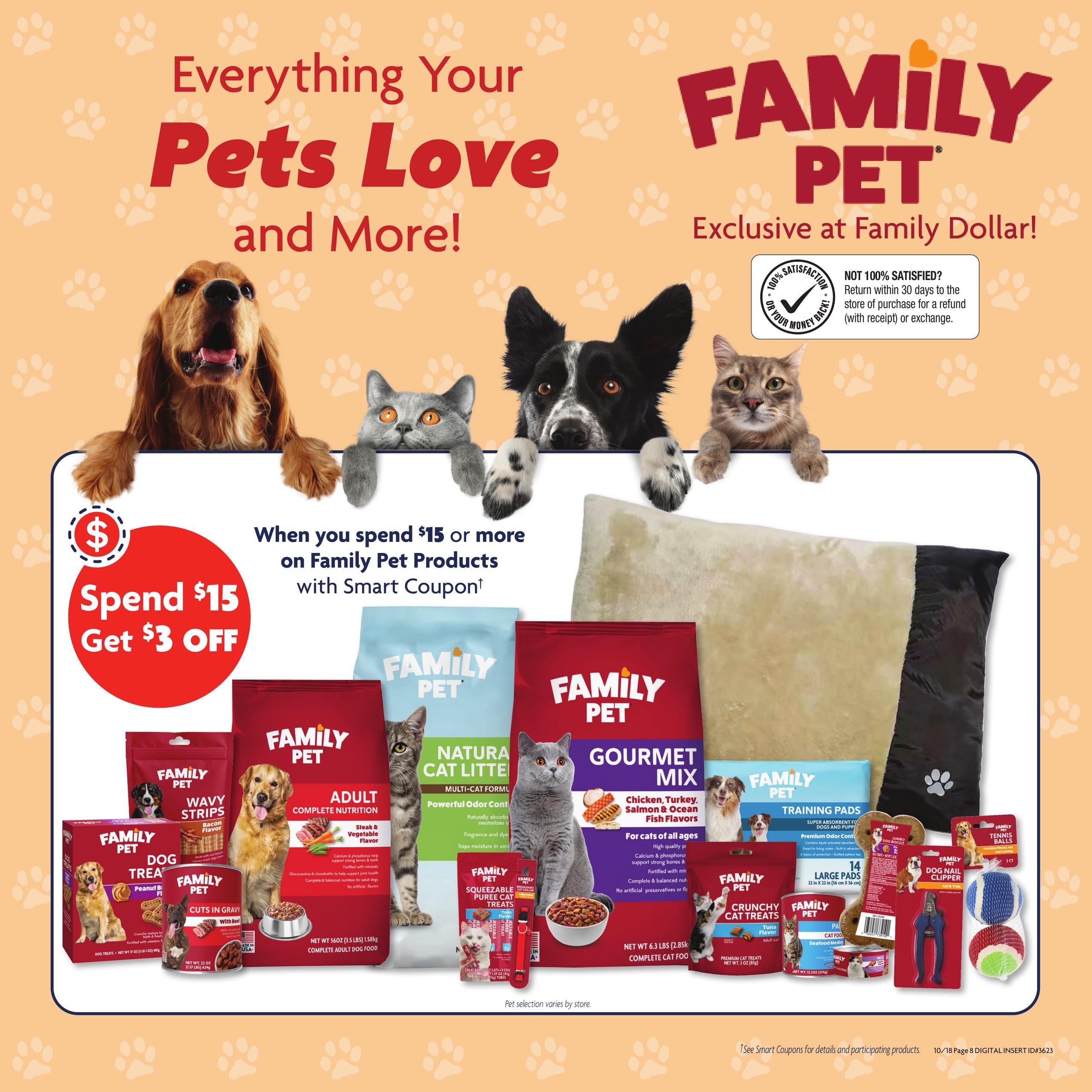 Family Dollar (Bridgewater Area, VA) Weekly Ad October 18 - 24, 2026