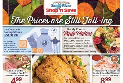 Sandy River Shop 'n Save Weekly Ad October 18 - 24, 2026