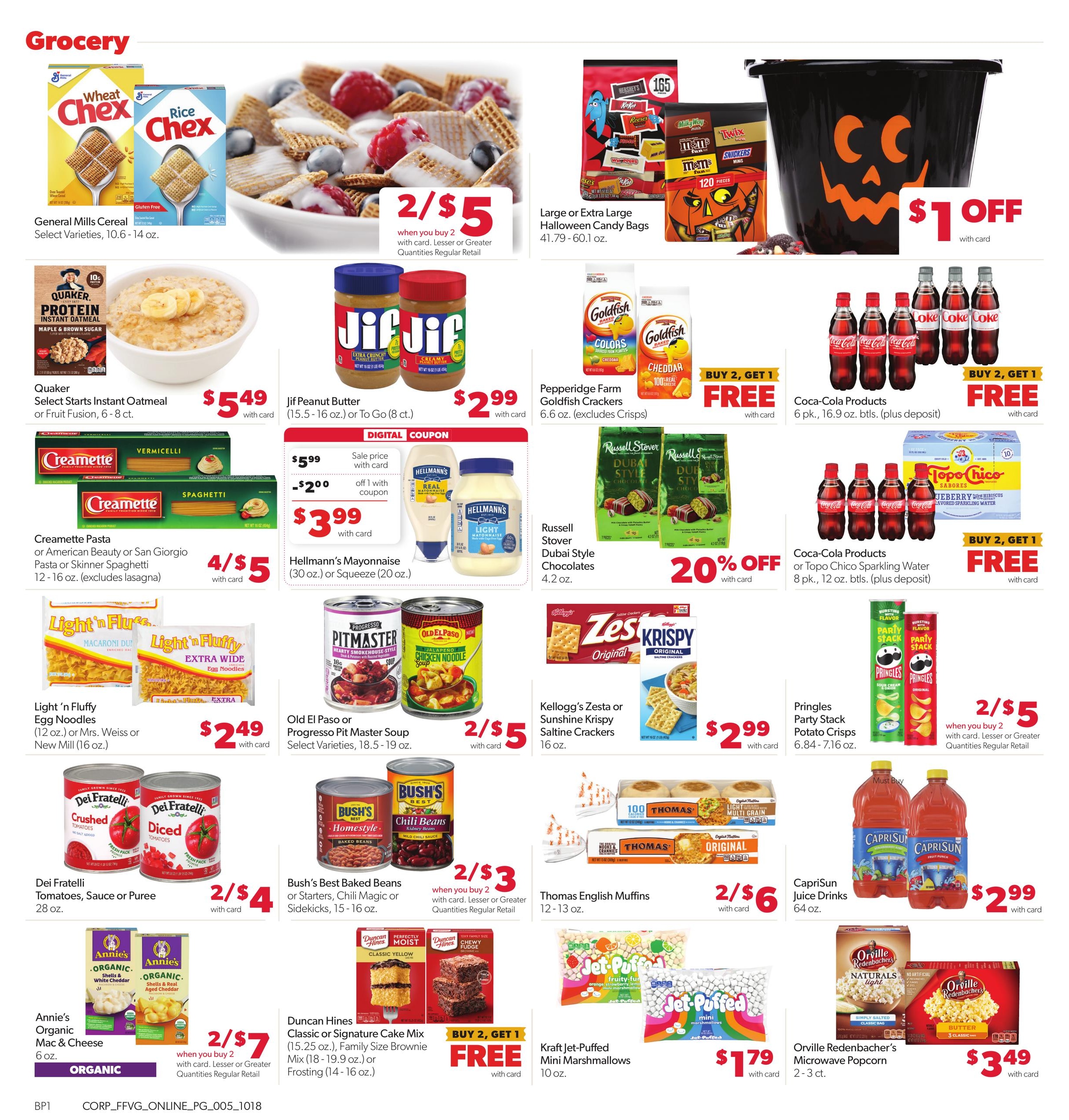 Family Fare (Atlanta Area, MI) Weekly Ad October 18 - 24, 2026