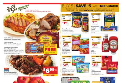 VG's Grocery Weekly Ad October 18 - 24, 2026