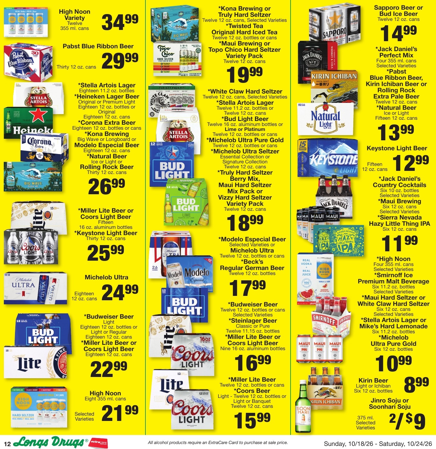 Longs Drugs Big Island Weekly Ad October 18 - 24, 2026