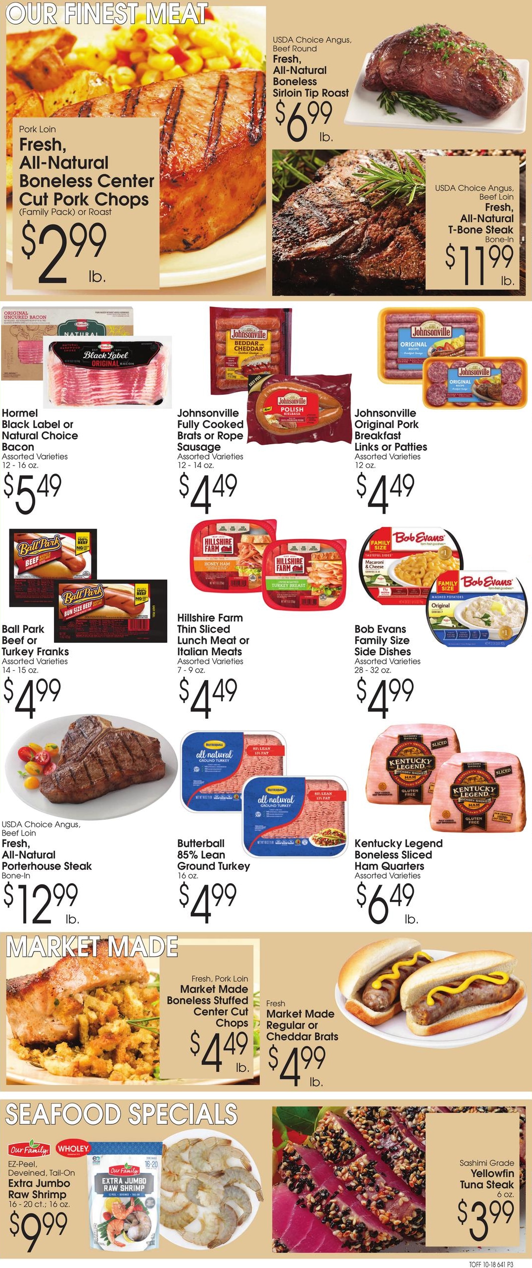 Olesons Farm Fresh Markets Weekly Ad October 18 - 24, 2026