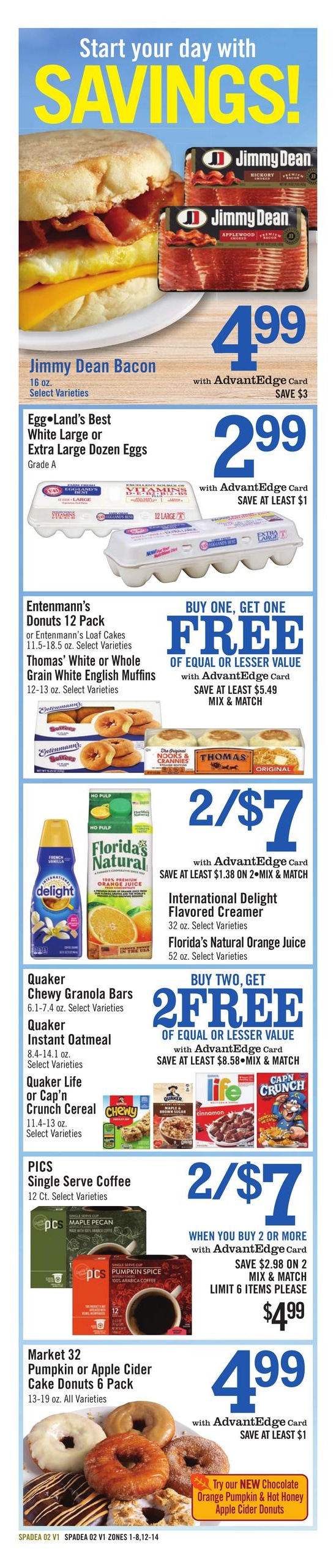 Price Chopper (Brainardsville Area, NY) Weekly Ad October 18 - 24, 2026