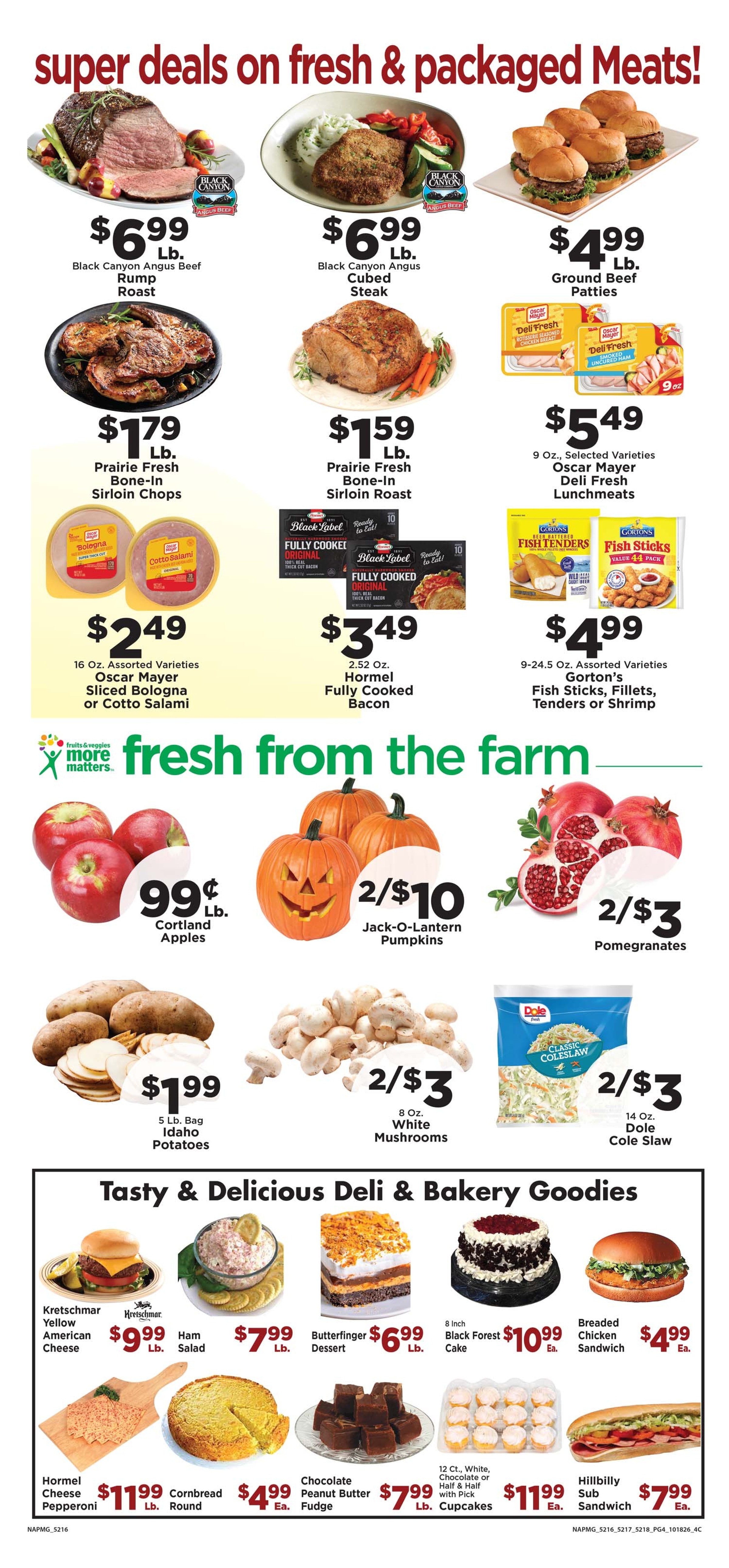 Quality Foods - Buskirk Seasonal Savings To Savor! Weekly Ad October 18 - 24, 2026