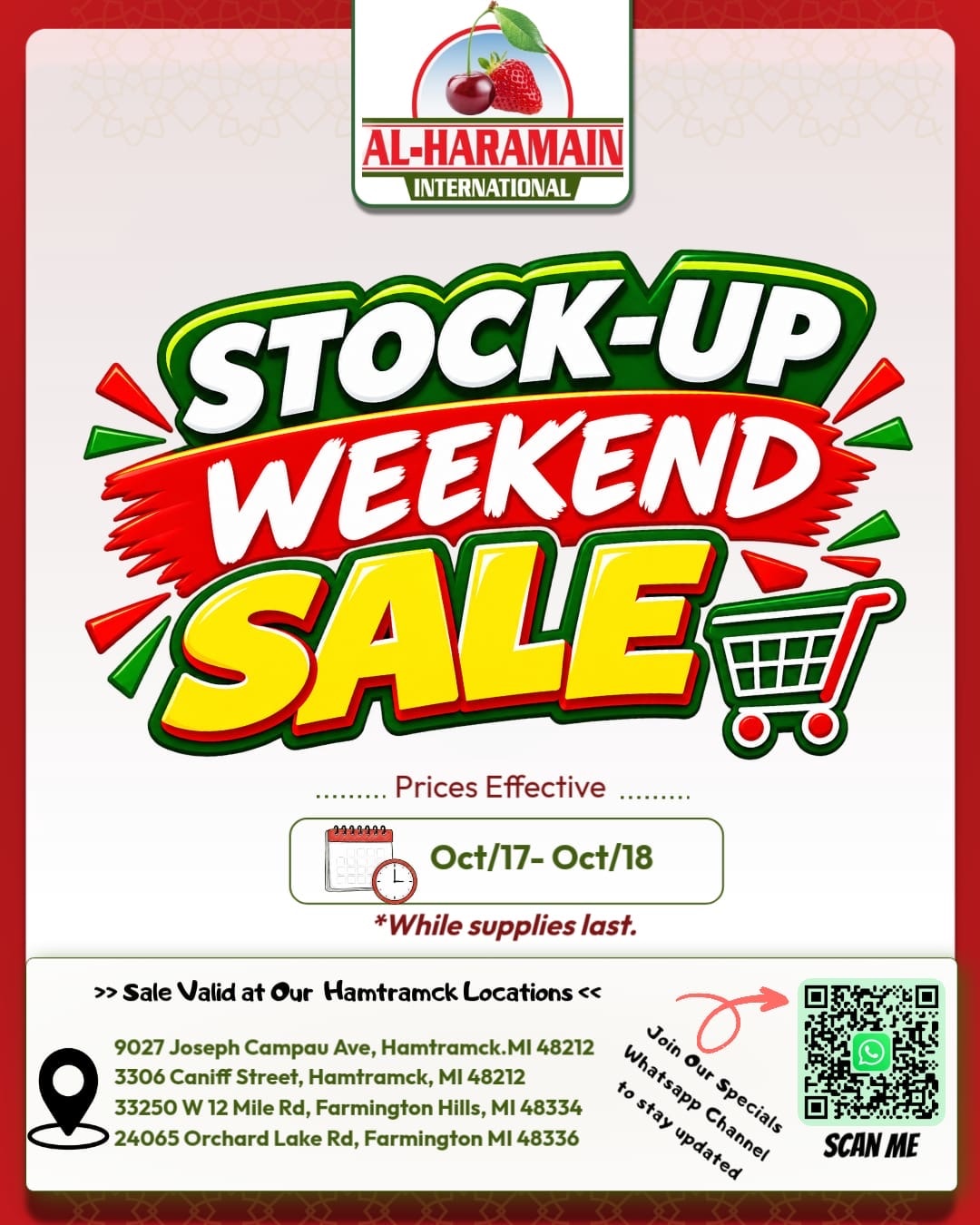 Al-Haramain International Weekly Ad October 17 - 18, 2026